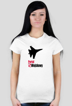Portal Wojskowy- oficjalna koszulka damska