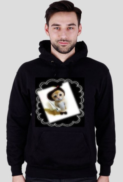 bluza z kapturem kot w butach