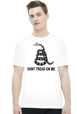 Don't Tread On Me - biała koszulka