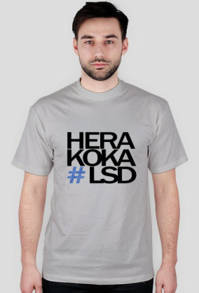 Męska prosta koszulka LSD