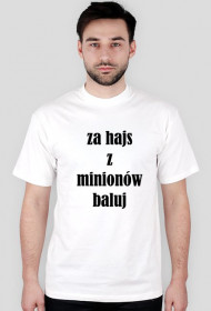 Koszulka Hajs z minionów