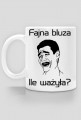 Kubek "Fajna bluza. Ile ważyła?"