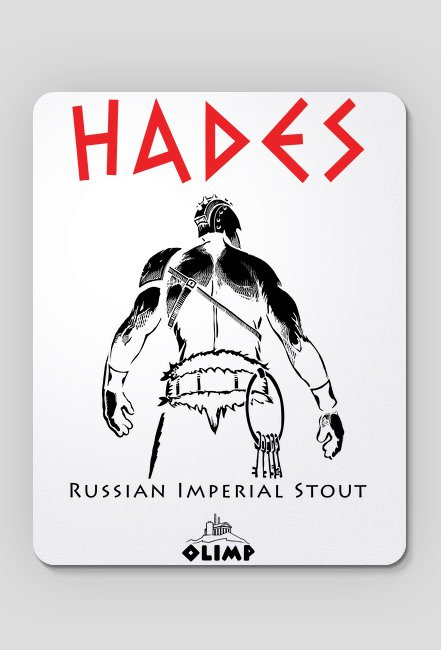 Podkładka pod myszkę Hades - Russian Imperial Stout (Browar Olimp)