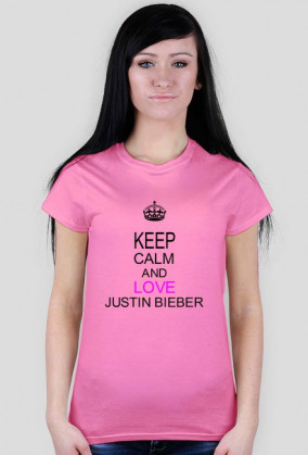 Keep Calm and Love Justin Bieber