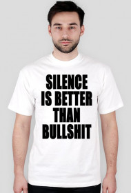 silence bullshit black