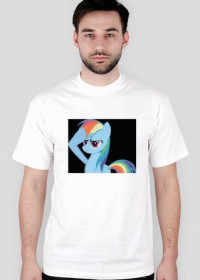 Rainbow dash MLP koszulka kucyk