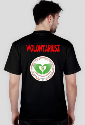 Koszulka- Wolontariusz- Mężczyzna