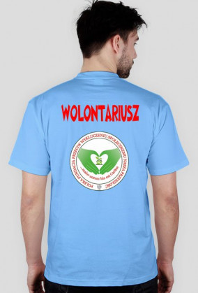 Koszulka- Wolontariusz- Mężczyzna