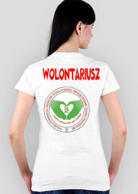 Koszulka- Wolontariusz- Kobieta