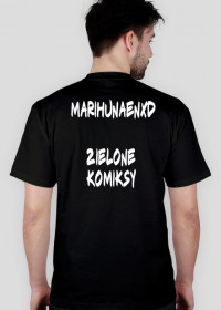 T-shirt-Czarny-MarihunaenXD-Komiksy