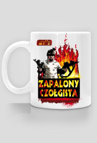 Zapalony czołgista