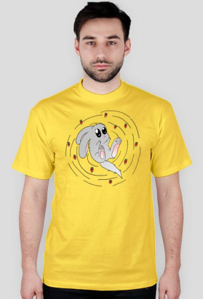 Bunny jasne lapki Meski SHIRT