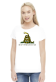 Gadsden Flag - koszulka damska
