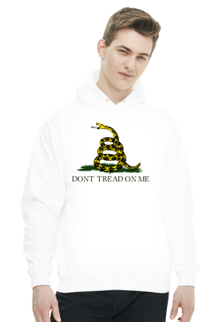 Gadsden Flag - bluza męska (z kapturem)
