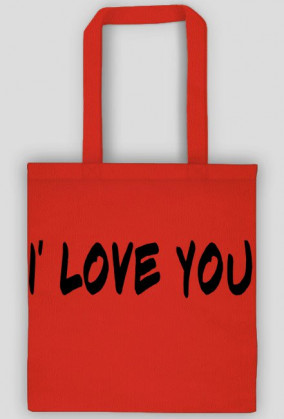 torba na zakupy i'love you