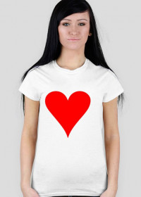 Koszulka " z sercem "