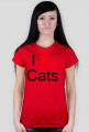 Koszulka " I love cats"