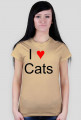 Koszulka " I love cats"