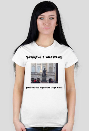 bluzka damska (pamiątka z Warszawy)