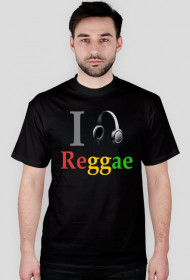 Koszulka "I love reggae"