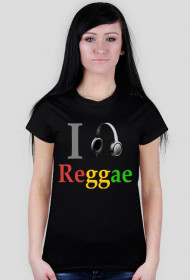 Koszulka "I love reggae" /k.