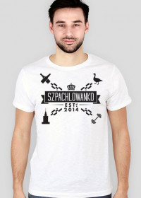 Szpachlowanko Czarne T-Shirt Męski