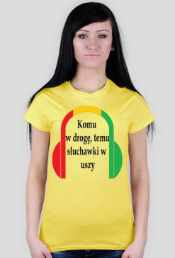 Koszulka "Komu w drogę..." /k.