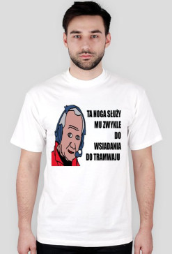Ta noga służy mu zwykle ..