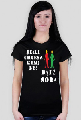 Koszulka "bądź sobą" /k.