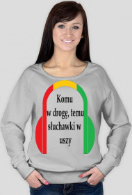 Bluza "Komu w drogę..." /k.