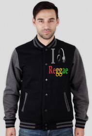 Bluza College "I love reggae"