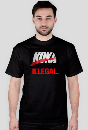#Koka - Koszulka "ILLEGAL."