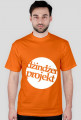 T-SHIRT męski DŻINDŻER PROJEKT białe logo