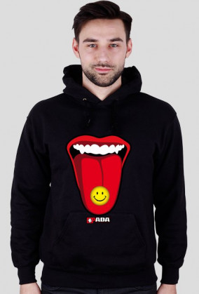 Bluza z kapturem - Mam coś na języku. Pada
