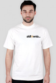 Koszulka biała - logotyp czarny