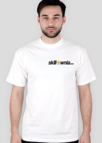 Koszulka biała - logotyp czarny
