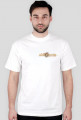 Koszulka biała - logotyp złoty