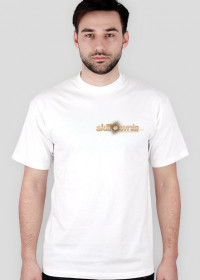 Koszulka biała - logotyp złoty