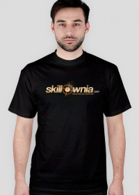 Koszulka czarna - logotyp złoty