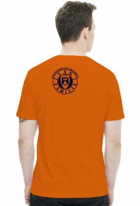 T-Shirt Vag Familia - granatowe logo