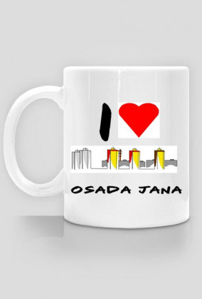 I Love Osada Jana - kubek