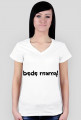 T-shirt dla kobiet z napisem "będę mamą!"