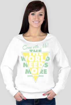 Bluza damska - COME WITH ME! (3 kolory!)