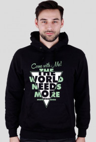 Bluza męska z kapturem - COME WITH ME!