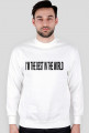 jestem najlepszy - bluza