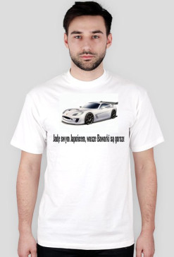 T-SHIRT " JADĘ SWYM JAPOŃCEM WASZE BAWARKI SĄ GORSZE "