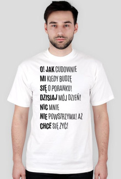 O! Jak mi się dzisiaj nic nie chce