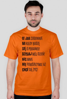 O! Jak mi się dzisiaj nic nie chce