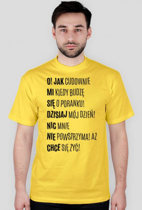 O! Jak mi się dzisiaj nic nie chce