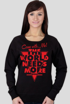 Bluza damska - COME WITH ME! (3 kolory!)